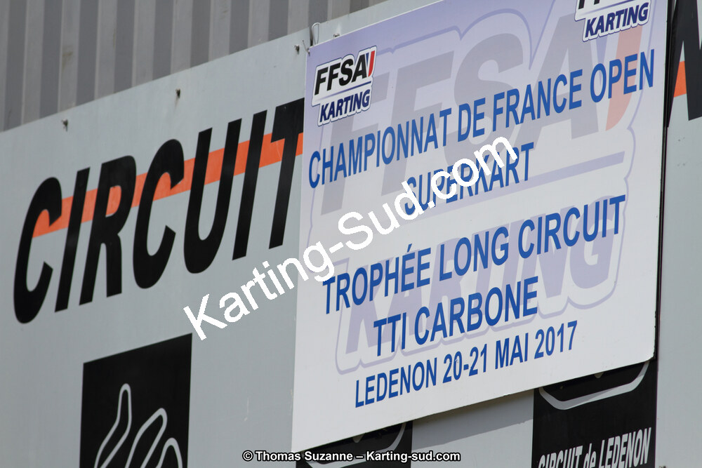 19,20 & 21/05/2017 : Championnat de France Long Circuit KZ2, KZ2 Master et KZ2 Gentleman, Championnat de France Open Superkart 250, Trophée Long Circuit TTI (Photos Stéphane Agnus et Thomas Suzanne) 2017 — karting