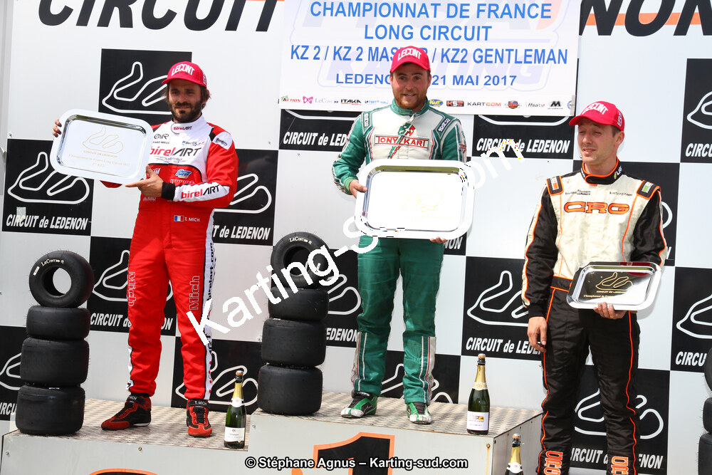 19,20 & 21/05/2017 : Championnat de France Long Circuit KZ2, KZ2 Master et KZ2 Gentleman, Championnat de France Open Superkart 250, Trophée Long Circuit TTI (Photos Stéphane Agnus et Thomas Suzanne) 2017 — karting
