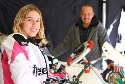 Danaé DUMAS — 19/11/2017 : Seranne Trophy 2017 (Photos Stéphane Agnus) 2017 — karting