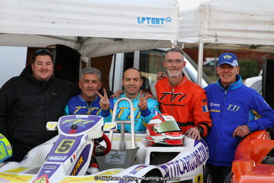 Dominique TIERCELIN — 19/11/2017 : Seranne Trophy 2017 (Photos Stéphane Agnus) 2017 — karting