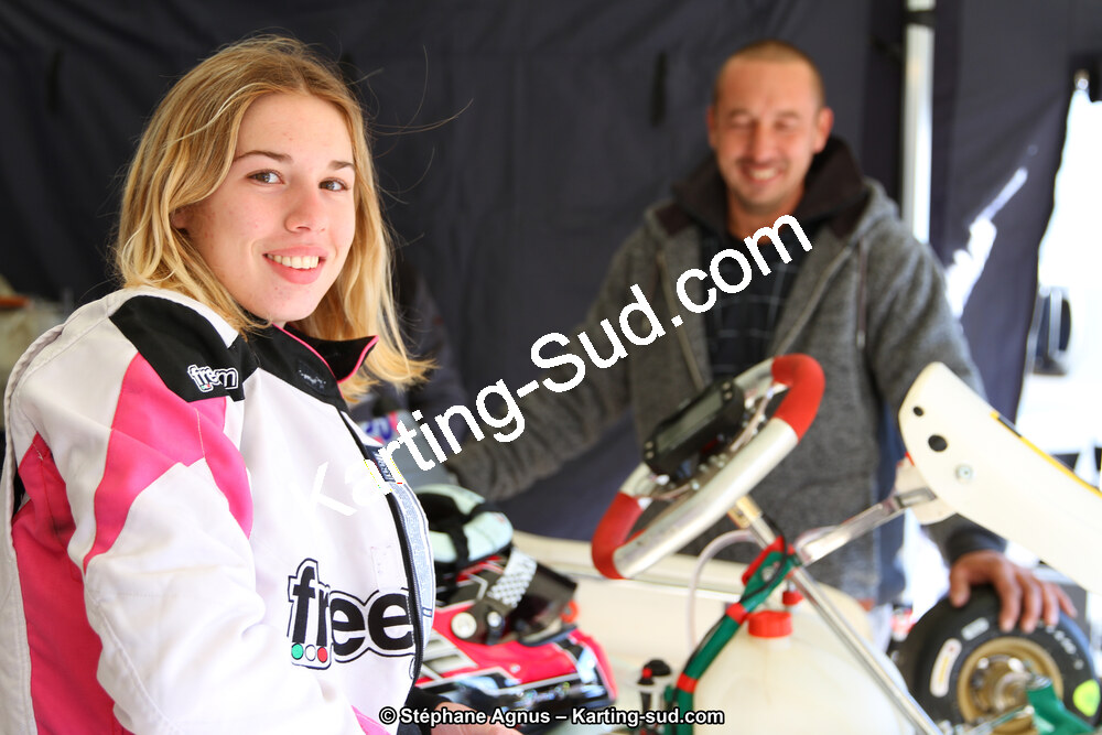 Danaé DUMAS — 19/11/2017 : Seranne Trophy 2017 (Photos Stéphane Agnus) 2017 — karting