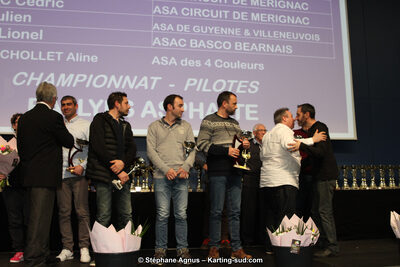 20/01/2018 : Remise des Prix 2017 Automobile et Karting Aquitaine à Agen (Photos Stéphane Agnus) 2018 — karting