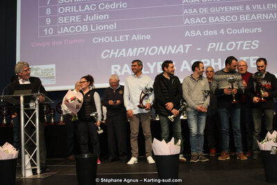20/01/2018 : Remise des Prix 2017 Automobile et Karting Aquitaine à Agen (Photos Stéphane Agnus) 2018 — karting