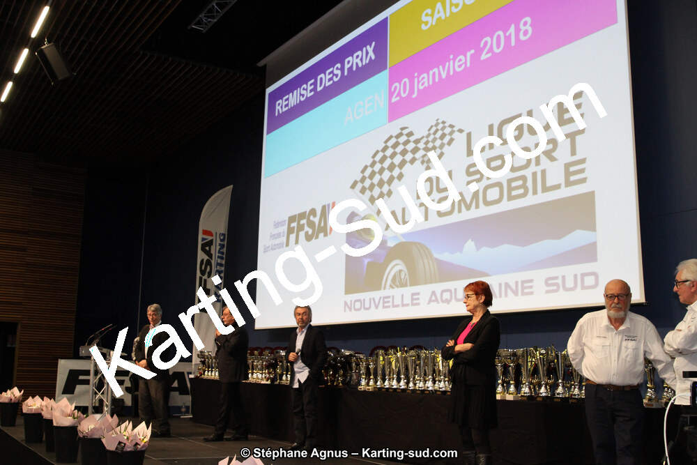 20/01/2018 : Remise des Prix 2017 Automobile et Karting Aquitaine à Agen (Photos Stéphane Agnus) 2018 — karting