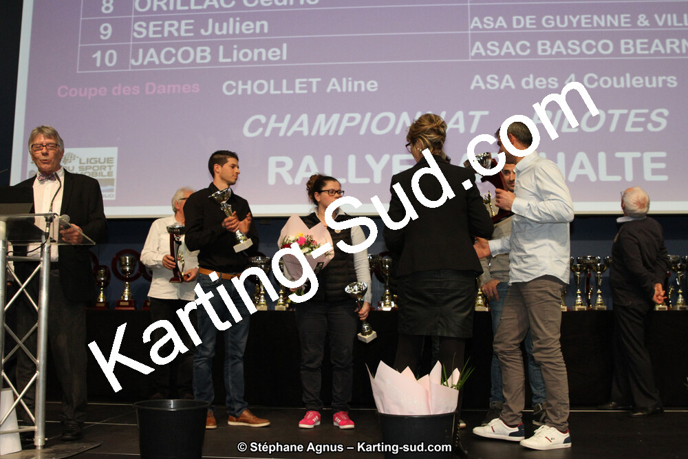 20/01/2018 : Remise des Prix 2017 Automobile et Karting Aquitaine à Agen (Photos Stéphane Agnus) 2018 — karting