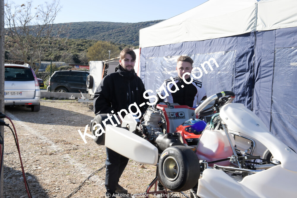 Anthony PANIS, Vincent MARSEROU — 10 & 11/02/2018 : Trophée Gangeois MagicKart 2018 à Ganges (Photos Antoine Camblor) 2018 — karting