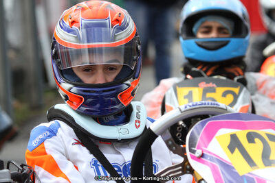 Enzo MONTI — 17 & 18/03/2018 : 1ère manche du Championnat du Sud 2018 à Lavelanet (Photos Stéphane Agnus) 2018 — karting
