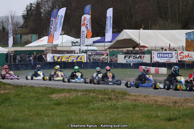 17 & 18/03/2018 : 1ère manche du Championnat du Sud 2018 à Lavelanet (Photos Stéphane Agnus) 2018 — karting