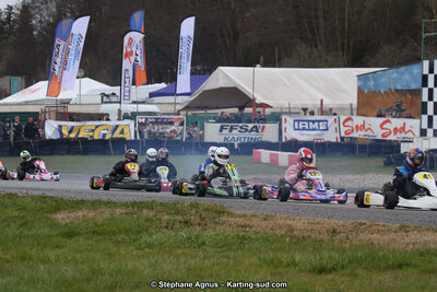 17 & 18/03/2018 : 1ère manche du Championnat du Sud 2018 à Lavelanet (Photos Stéphane Agnus) 2018 — karting