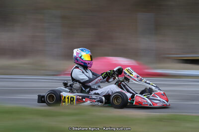 17 & 18/03/2018 : 1ère manche du Championnat du Sud 2018 à Lavelanet (Photos Stéphane Agnus) 2018 — karting