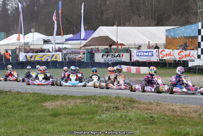 17 & 18/03/2018 : 1ère manche du Championnat du Sud 2018 à Lavelanet (Photos Stéphane Agnus) 2018 — karting