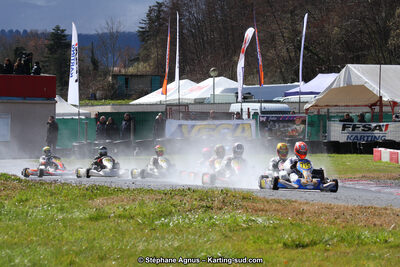 17 & 18/03/2018 : 1ère manche du Championnat du Sud 2018 à Lavelanet (Photos Stéphane Agnus) 2018 — karting