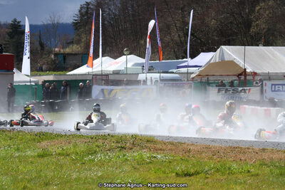 17 & 18/03/2018 : 1ère manche du Championnat du Sud 2018 à Lavelanet (Photos Stéphane Agnus) 2018 — karting