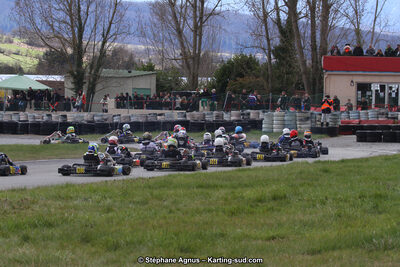 17 & 18/03/2018 : 1ère manche du Championnat du Sud 2018 à Lavelanet (Photos Stéphane Agnus) 2018 — karting