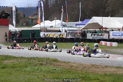 17 & 18/03/2018 : 1ère manche du Championnat du Sud 2018 à Lavelanet (Photos Stéphane Agnus) 2018 — karting
