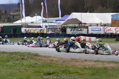 17 & 18/03/2018 : 1ère manche du Championnat du Sud 2018 à Lavelanet (Photos Stéphane Agnus) 2018 — karting