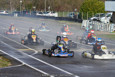 17 & 18/03/2018 : 1ère manche du Championnat du Sud 2018 à Lavelanet (Photos Stéphane Agnus) 2018 — karting