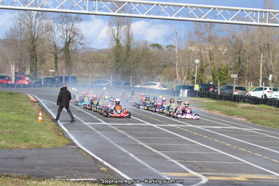 17 & 18/03/2018 : 1ère manche du Championnat du Sud 2018 à Lavelanet (Photos Stéphane Agnus) 2018 — karting