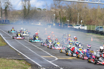 17 & 18/03/2018 : 1ère manche du Championnat du Sud 2018 à Lavelanet (Photos Stéphane Agnus) 2018 — karting
