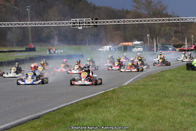 17 & 18/03/2018 : 1ère manche du Championnat du Sud 2018 à Lavelanet (Photos Stéphane Agnus) 2018 — karting