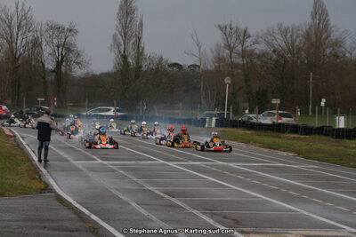 17 & 18/03/2018 : 1ère manche du Championnat du Sud 2018 à Lavelanet (Photos Stéphane Agnus) 2018 — karting