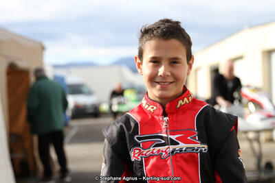 Raphaël DUPIN DE OLIVEIRA — 17 & 18/03/2018 : 1ère manche du Championnat du Sud 2018 à Lavelanet (Photos Stéphane Agnus) 2018 — karting