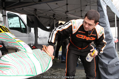 Julien TARROUX — 17 & 18/03/2018 : 1ère manche du Championnat du Sud 2018 à Lavelanet (Photos Stéphane Agnus) 2018 — karting