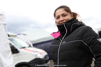 Françoise ESTRE — 17 & 18/03/2018 : 1ère manche du Championnat du Sud 2018 à Lavelanet (Photos Stéphane Agnus) 2018 — karting