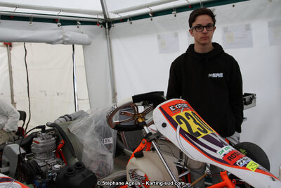 Edouard CAUHAUPE — 17 & 18/03/2018 : 1ère manche du Championnat du Sud 2018 à Lavelanet (Photos Stéphane Agnus) 2018 — karting