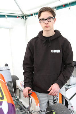 Edouard CAUHAUPE — 17 & 18/03/2018 : 1ère manche du Championnat du Sud 2018 à Lavelanet (Photos Stéphane Agnus) 2018 — karting