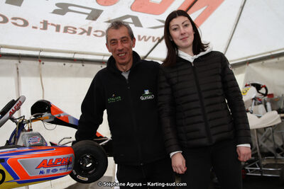 Jean François MOURGUES, Maritchu MOURGUES — 17 & 18/03/2018 : 1ère manche du Championnat du Sud 2018 à Lavelanet (Photos Stéphane Agnus) 2018 — karting