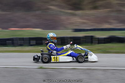 17 & 18/03/2018 : 1ère manche du Championnat du Sud 2018 à Lavelanet (Photos Stéphane Agnus) 2018 — karting