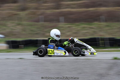 17 & 18/03/2018 : 1ère manche du Championnat du Sud 2018 à Lavelanet (Photos Stéphane Agnus) 2018 — karting