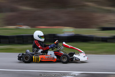 17 & 18/03/2018 : 1ère manche du Championnat du Sud 2018 à Lavelanet (Photos Stéphane Agnus) 2018 — karting