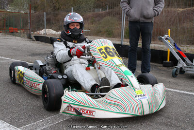 Michel GAFNER — 17 & 18/03/2018 : 1ère manche du Championnat du Sud 2018 à Lavelanet (Photos Stéphane Agnus) 2018 — karting