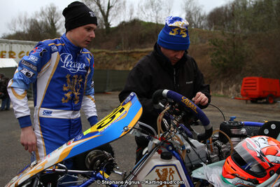 Pierre LOUBERE — 17 & 18/03/2018 : 1ère manche du Championnat du Sud 2018 à Lavelanet (Photos Stéphane Agnus) 2018 — karting