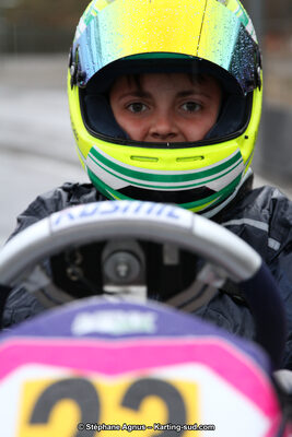 Sacha CATALA — 17 & 18/03/2018 : 1ère manche du Championnat du Sud 2018 à Lavelanet (Photos Stéphane Agnus) 2018 — karting
