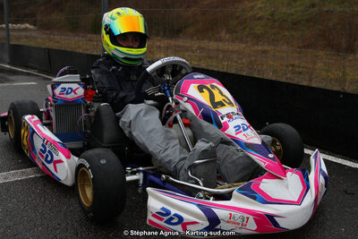 Sacha CATALA — 17 & 18/03/2018 : 1ère manche du Championnat du Sud 2018 à Lavelanet (Photos Stéphane Agnus) 2018 — karting
