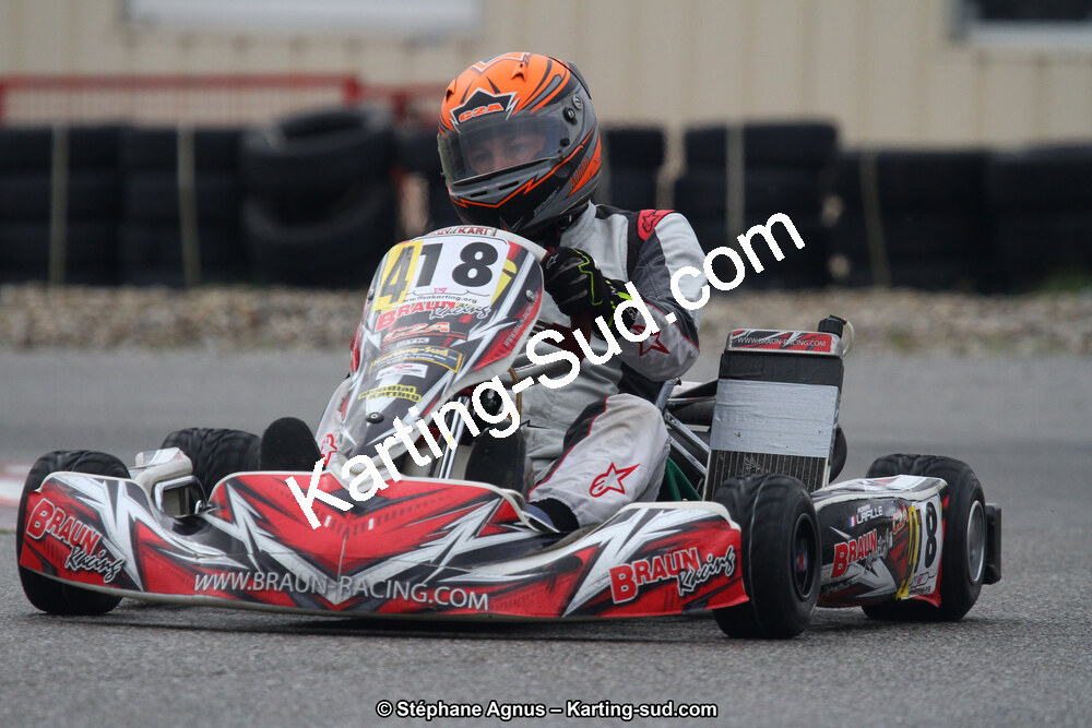 17 & 18/03/2018 : 1ère manche du Championnat du Sud 2018 à Lavelanet (Photos Stéphane Agnus) 2018 — karting