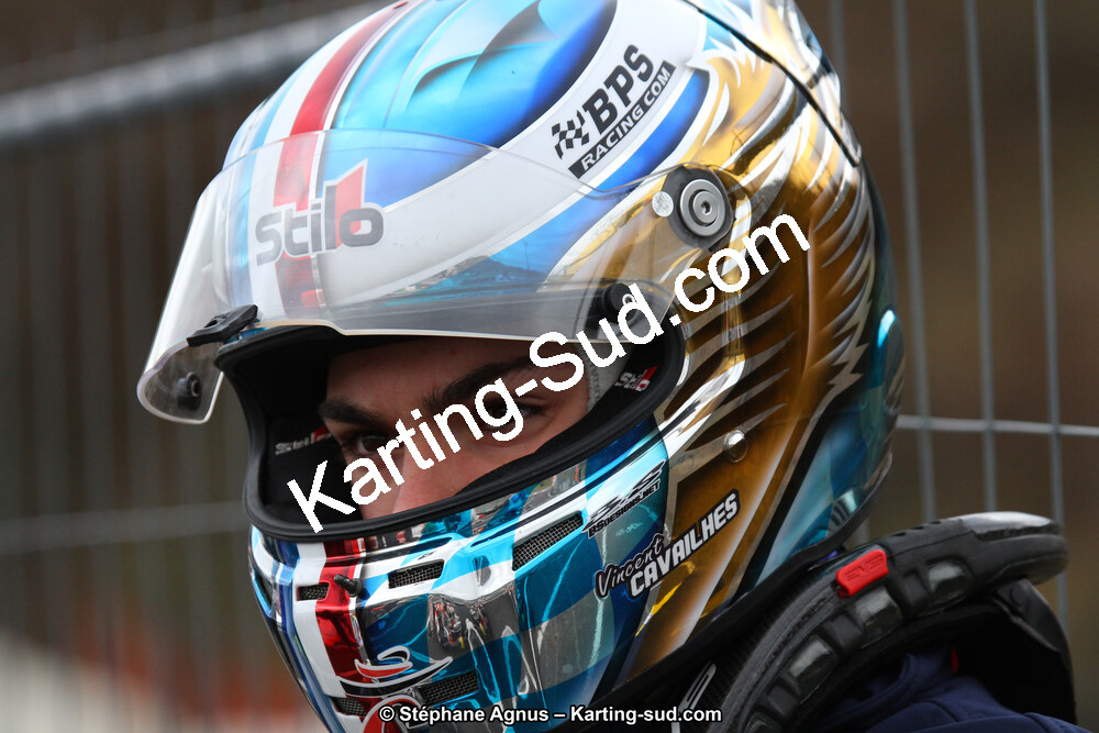 Vincent CAVAILHES — 17 & 18/03/2018 : 1ère manche du Championnat du Sud 2018 à Lavelanet (Photos Stéphane Agnus) 2018 — karting