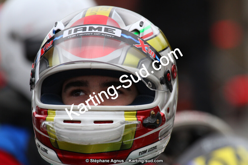 Tom VIDAL — 17 & 18/03/2018 : 1ère manche du Championnat du Sud 2018 à Lavelanet (Photos Stéphane Agnus) 2018 — karting