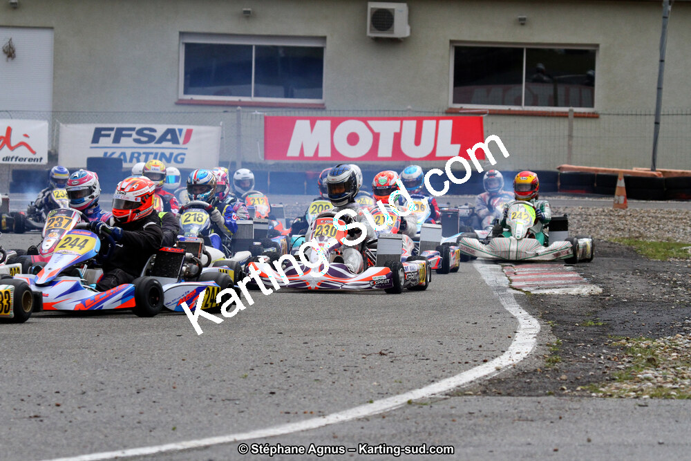 17 & 18/03/2018 : 1ère manche du Championnat du Sud 2018 à Lavelanet (Photos Stéphane Agnus) 2018 — karting