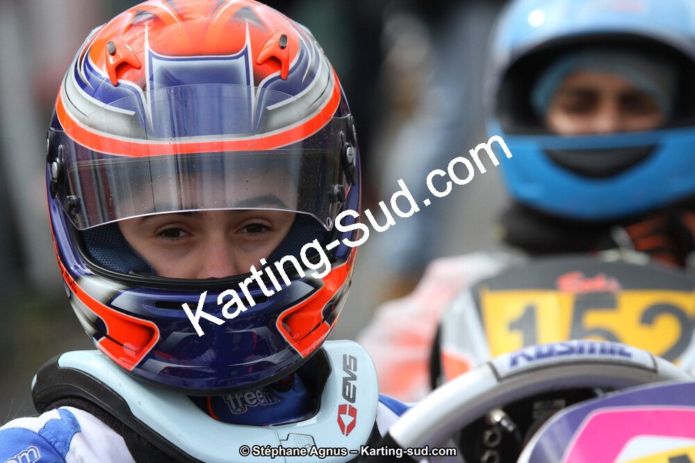 Enzo MONTI — 17 & 18/03/2018 : 1ère manche du Championnat du Sud 2018 à Lavelanet (Photos Stéphane Agnus) 2018 — karting