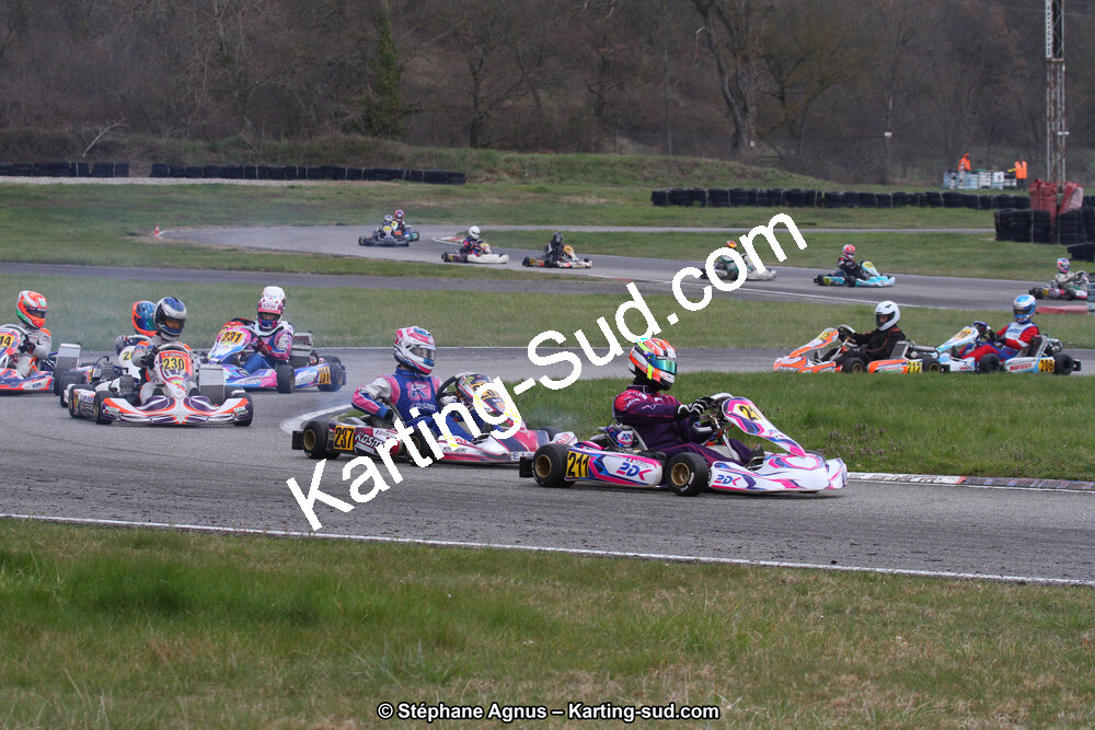17 & 18/03/2018 : 1ère manche du Championnat du Sud 2018 à Lavelanet (Photos Stéphane Agnus) 2018 — karting
