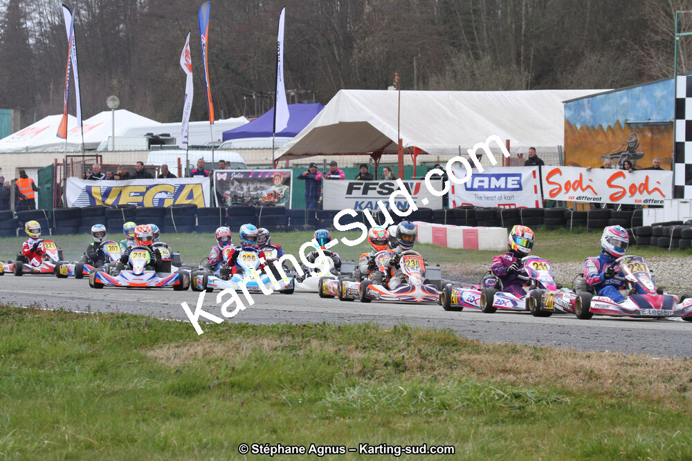 17 & 18/03/2018 : 1ère manche du Championnat du Sud 2018 à Lavelanet (Photos Stéphane Agnus) 2018 — karting