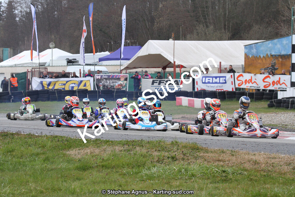 17 & 18/03/2018 : 1ère manche du Championnat du Sud 2018 à Lavelanet (Photos Stéphane Agnus) 2018 — karting