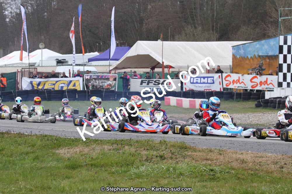 17 & 18/03/2018 : 1ère manche du Championnat du Sud 2018 à Lavelanet (Photos Stéphane Agnus) 2018 — karting