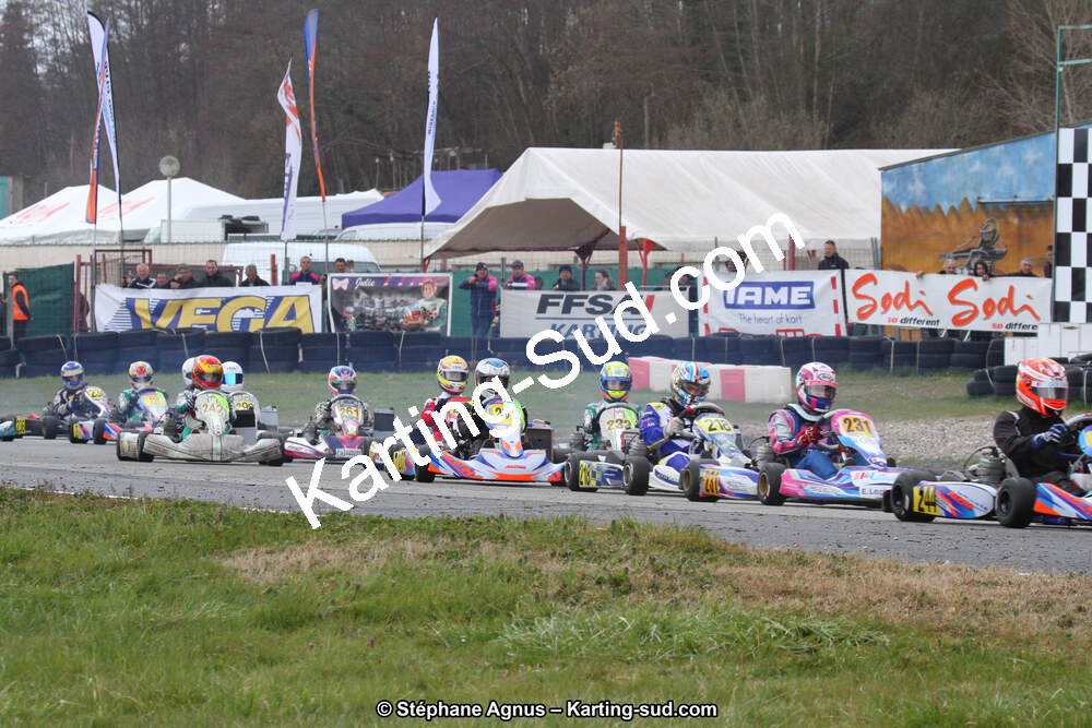 17 & 18/03/2018 : 1ère manche du Championnat du Sud 2018 à Lavelanet (Photos Stéphane Agnus) 2018 — karting