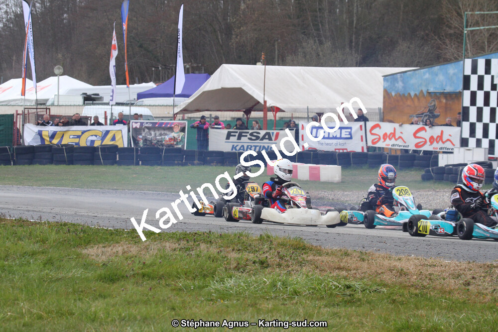 17 & 18/03/2018 : 1ère manche du Championnat du Sud 2018 à Lavelanet (Photos Stéphane Agnus) 2018 — karting