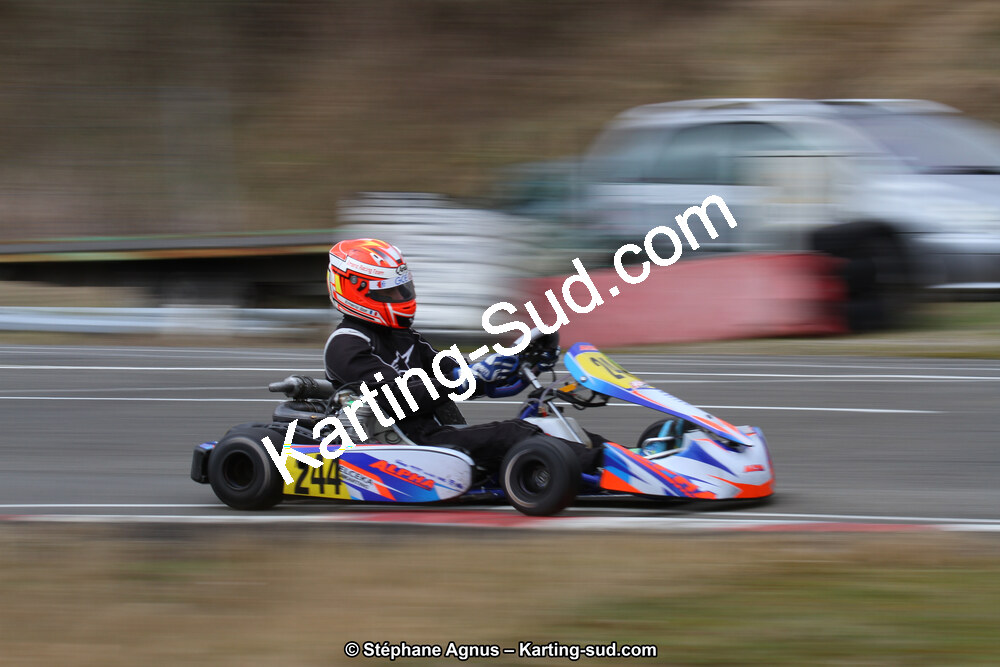 17 & 18/03/2018 : 1ère manche du Championnat du Sud 2018 à Lavelanet (Photos Stéphane Agnus) 2018 — karting